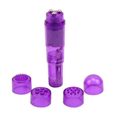 CH34131 Вибратор клиторальный с насадками Chisa Hi-Basic THE ULTIMATE MINI-MA