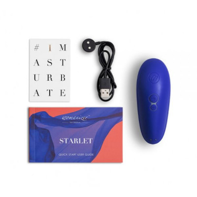 Бесконтактный стимулятор клитора Starlet 2 Sapphire Blue womanizer Бесконтактный стимулятор клитора Starlet 2 Sapphire Blue womanizer