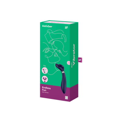 Многофункциональный вибратор SATISFYER ENDLESS DARK BLUE Многофункциональный вибратор SATISFYER ENDLESS DARK BLUE