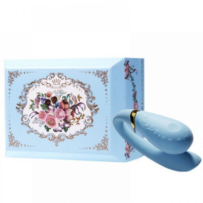 Вибромассажер ZALO Fanfan, Royal Blue