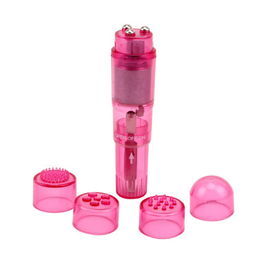 CH34111 Вибратор клиторальный с насадками Chisa Hi-Basic THE ULTIMATE MINI-MA