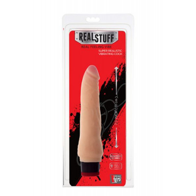 Вибромассажер REALISTX 7.5INCH VIBRATOR, FLESH