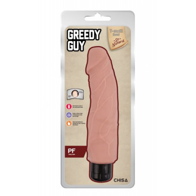 Вибромассажер из киберкожи Greedy Guy Flesh