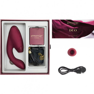 Инновационный Бесконтактный Стимулятор Womanizer Duo Bordeaux Инновационный Бесконтактный Стимулятор Womanizer Duo Bordeaux