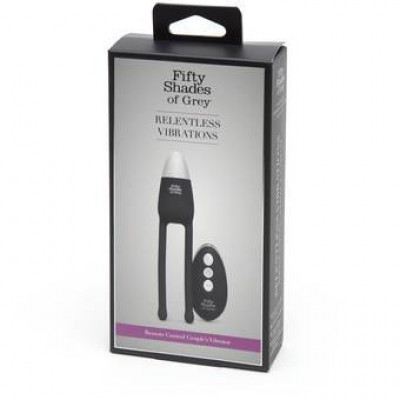 FS80008 Вибратор для пар с пультом ДУ Коллекция: Relentless Vibrations Fifty Shades of Grey FS80008 Вибратор для пар с пультом ДУ Коллекция: Relentless Vibrations Fifty Shades of Grey