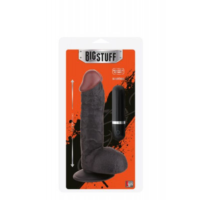 Вибромассажер BIGSTUFF 7.5INCH, BLACK