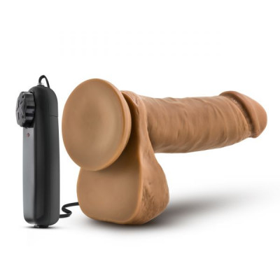 Вибромассажер LOVERBOY SOCCER CHAMP 8INCH DILDO MOCHA