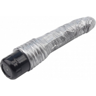 Вибратор реалистичный Chisa Dark Muscle 22.3 см, серебристый