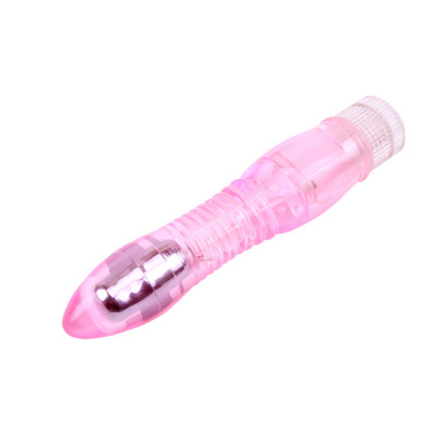 Вибратор прозрачный Chisa Crystal Jellie 23см/4,5см