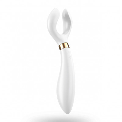 Вибратор для пар Satisfyer Endless Fun White, три мотора, многофункциональный Вибратор для пар Satisfyer Endless Fun White, три мотора, многофункциональный