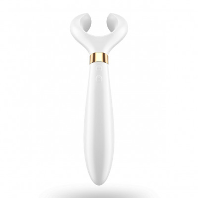 Вибратор для пар Satisfyer Endless Fun White, три мотора, многофункциональный