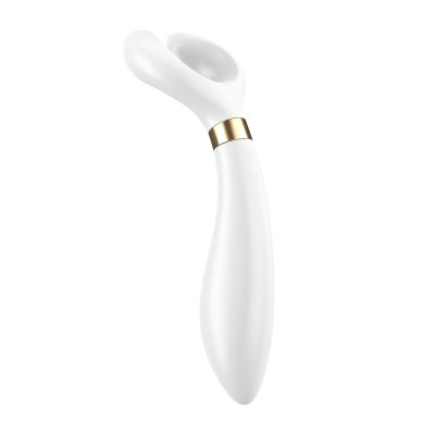 Вибратор для пар Satisfyer Endless Fun White, три мотора, многофункциональный Вибратор для пар Satisfyer Endless Fun White, три мотора, многофункциональный