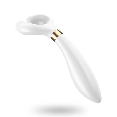 Вибратор для пар Satisfyer Endless Fun White, три мотора, многофункциональный Вибратор для пар Satisfyer Endless Fun White, три мотора, многофункциональный