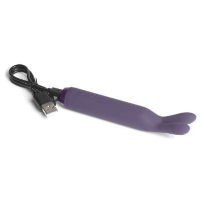 Вібратор з вушками Je Joue - Rabbit Bullet Vibrator Purple, глибока вібрація Вібратор з вушками Je Joue - Rabbit Bullet Vibrator Purple, глибока вібрація