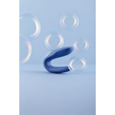 Вибратор для пар Satisfyer Double Whale с двумя моторчиками Вибратор для пар Satisfyer Double Whale с двумя моторчиками
