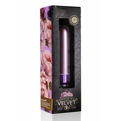 Віброкуля Rocks Off RO-90mm Touch of Velvet Soft Lilac матова Віброкуля Rocks Off RO-90mm Touch of Velvet Soft Lilac матова