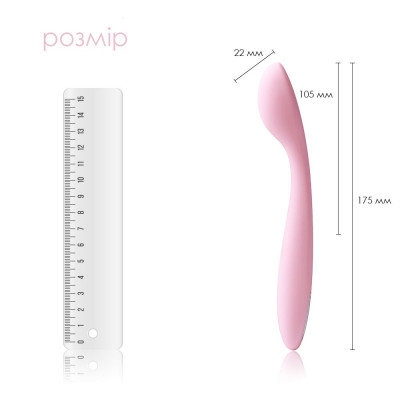 Стимулятор клітора та точки G Svakom Keri Pale Pink Стимулятор клітора та точки G Svakom Keri Pale Pink