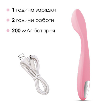 Стимулятор клітора та точки G Svakom Keri Pale Pink Стимулятор клітора та точки G Svakom Keri Pale Pink