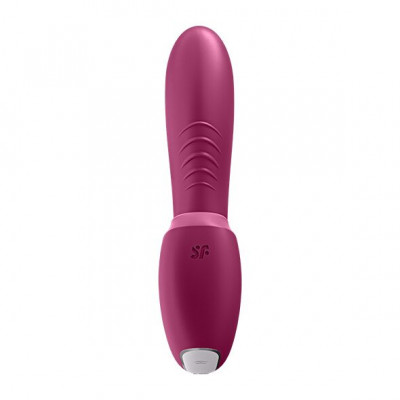 Вакуумный смарт вибратор Satisfyer Sunray Berry, 4 положения ствола Вакуумный смарт вибратор Satisfyer Sunray Berry, 4 положения ствола