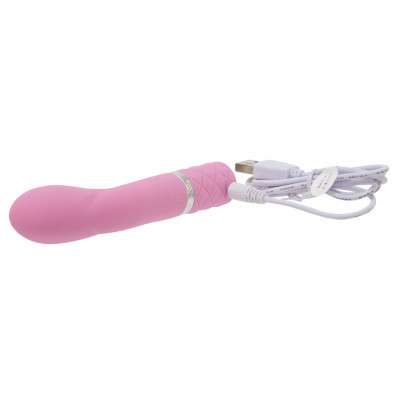 Розкішний вібратор Pillow Talk - Racy Pink з кристалом Сваровські для точки G, подарункова упаковка