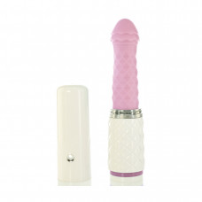 Розкішний вібратор-пульсатор з присоскою Pillow Talk - Feisty Thrusting Vibrator Pink