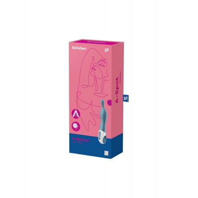 Вібратор для точки А Satisfyer A-Mazing 1 Blue Вібратор для точки А Satisfyer A-Mazing 1 Blue