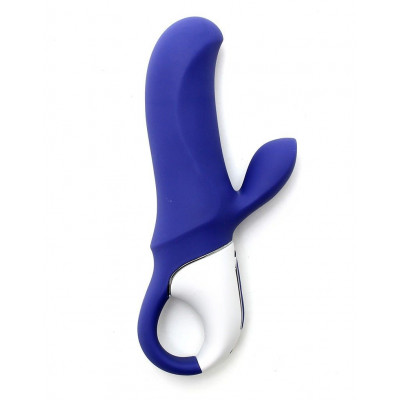 Мощный вибратор-кролик Satisfyer Vibes Magic Bunny, два мотора, литой силикон Мощный вибратор-кролик Satisfyer Vibes Magic Bunny, два мотора, литой силикон