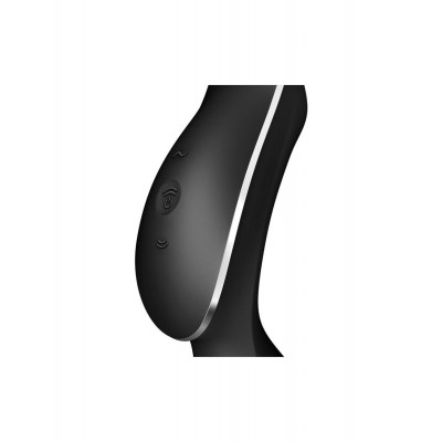 Вакуумный стимулятор с вибрацией Satisfyer Curvy Trinity 2 Black Вакуумный стимулятор с вибрацией Satisfyer Curvy Trinity 2 Black