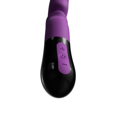 Вібратор Adrien Lastic Nyx 2.0 стимуляція точки G і входу в піхву, що перезаряджається Вібратор Adrien Lastic Nyx 2.0 стимуляція точки G і входу в піхву, що перезаряджається