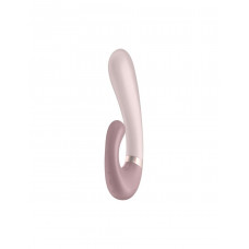 Смарт вібратор кролик із підігрівом Satisfyer Heat Wave Mauve
