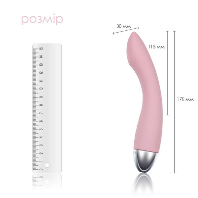 Вібратор для точки G з інтелектуальним режимом Svakom Amy Pale Pink Вібратор для точки G з інтелектуальним режимом Svakom Amy Pale Pink