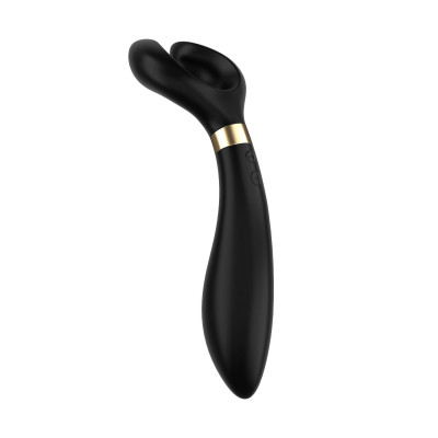 Вибратор для пар Satisfyer Endless Fun Black, три мотора, многофункциональный Вибратор для пар Satisfyer Endless Fun Black, три мотора, многофункциональный