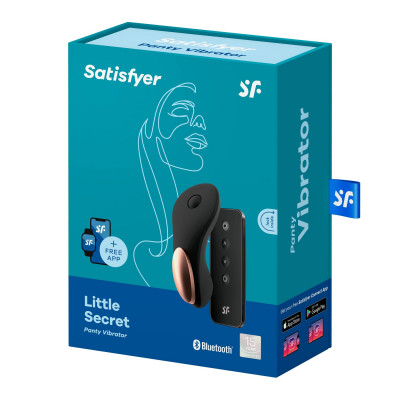 Смарт-вібратор в трусики Satisfyer Little Secret з пультом д/к Смарт-вібратор в трусики Satisfyer Little Secret з пультом д/к
