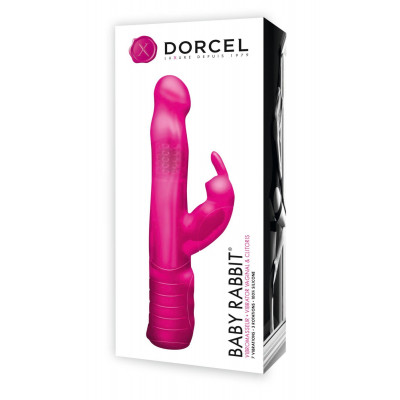 Вібратор-кролик Dorcel Baby Rabbit Pink з перловим масажем Вібратор-кролик Dorcel Baby Rabbit Pink з перловим масажем