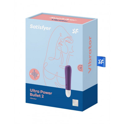 Вибропуля перезаряжаемая Ultra Power Bullet 2 Violet Вибропуля перезаряжаемая Ultra Power Bullet 2 Violet