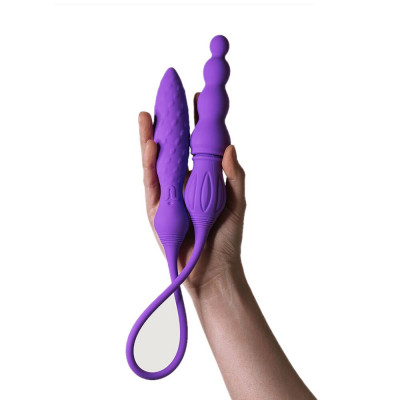 Вібратор двосторонній Adrien Lastic AD-2X з пультом LRS Вібратор двосторонній Adrien Lastic AD-2X з пультом LRS