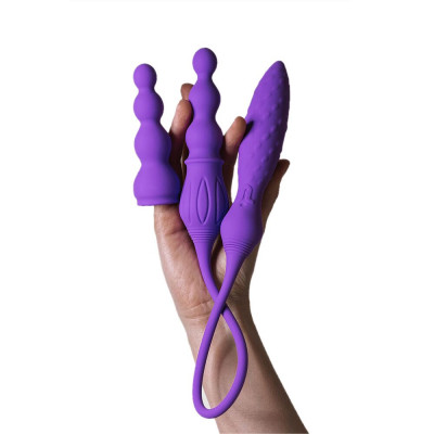 Вібратор двосторонній Adrien Lastic AD-2X з пультом LRS Вібратор двосторонній Adrien Lastic AD-2X з пультом LRS