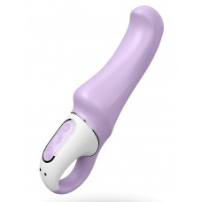 Мощный вибратор Satisfyer Vibes Charming Smile с гибким стволом, литой силикон