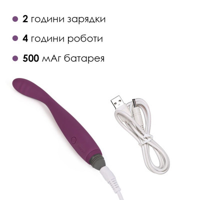 Тонкий вибратор точки G Svakom Cici Violet Тонкий вибратор точки G Svakom Cici Violet
