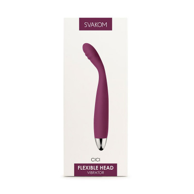Тонкий вибратор точки G Svakom Cici Violet Тонкий вибратор точки G Svakom Cici Violet