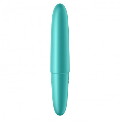 Мінівібратор Satisfyer Ultra Power Bullet 6 Turquoise Мінівібратор Satisfyer Ultra Power Bullet 6 Turquoise