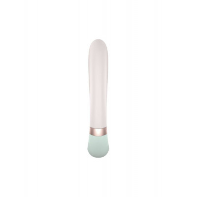 Смарт вібратор кролик із підігрівом Satisfyer Heat Wave Mint