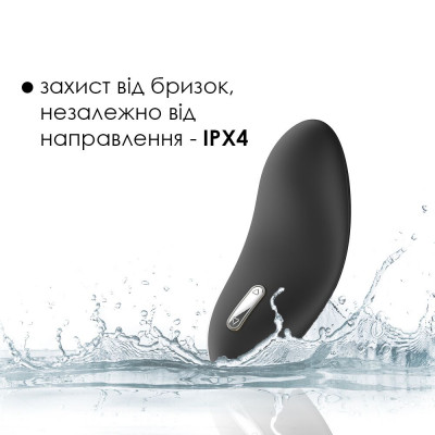 Клиторальный вибратор Svakom Echo Black Клиторальный вибратор Svakom Echo Black