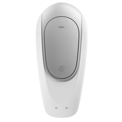 Смарт-вібратор для пар Satisfyer Double Fun (White) з пультом д/к Смарт-вібратор для пар Satisfyer Double Fun (White) з пультом д/к