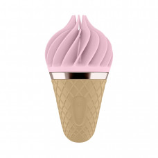 Мороженка спиннатор Satisfyer Lay-On - Sweet Treat Pink/Brown
