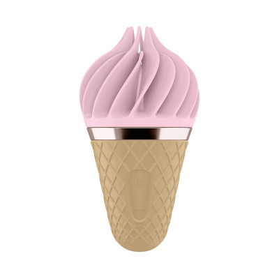 Мороженка спиннатор Satisfyer Lay-On - Sweet Treat Pink/Brown