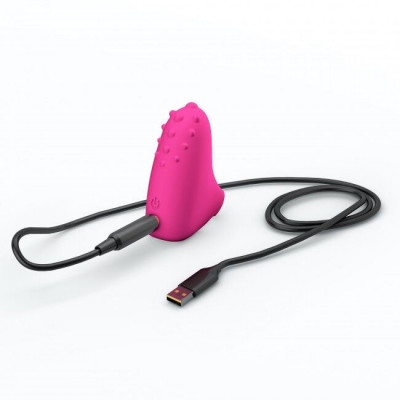 Вібратор на палець Dorcel MAGIC FINGER Rose перезаряджається Вібратор на палець Dorcel MAGIC FINGER Rose перезаряджається