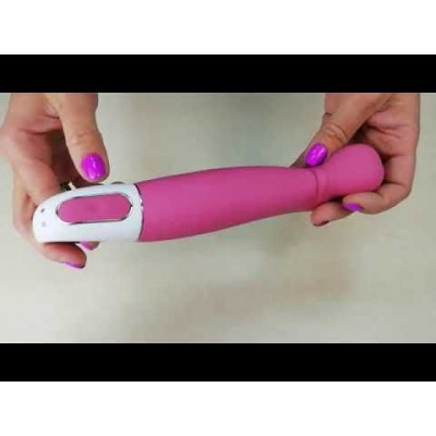 Мощный вибратор Satisfyer Vibes Petting Hippo с гибким стволом, литой силикон, 12 режимов работы Мощный вибратор Satisfyer Vibes Petting Hippo с гибким стволом, литой силикон, 12 режимов работы