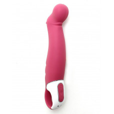 Мощный вибратор Satisfyer Vibes Petting Hippo с гибким стволом, литой силикон