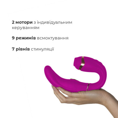 Пульсатор с вакуумной стимуляцией клитора Adrien Lastic My G (Pink) Пульсатор с вакуумной стимуляцией клитора Adrien Lastic My G (Pink)